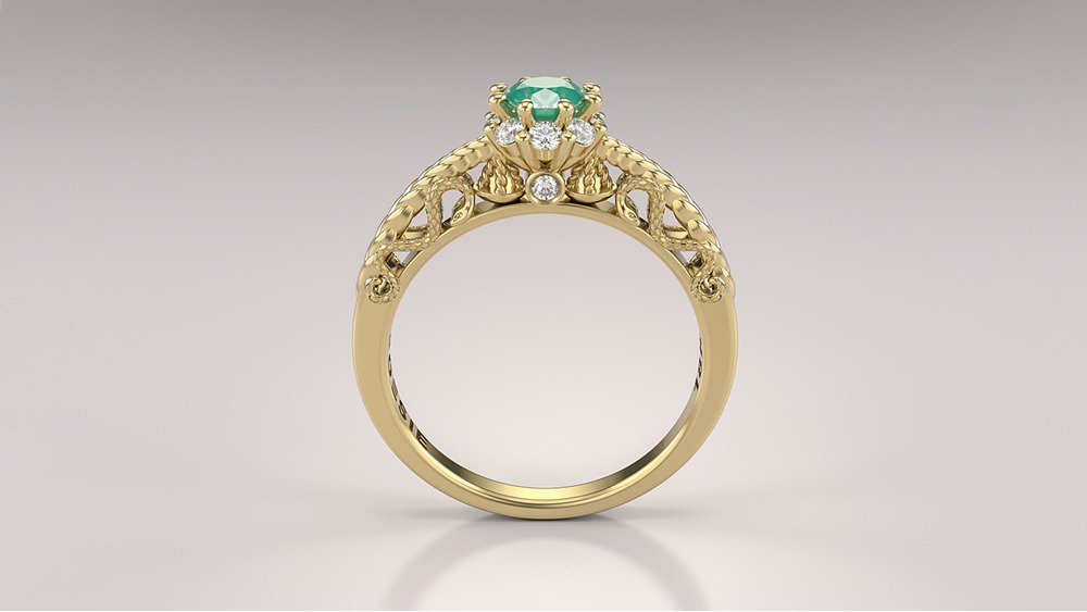  Anel de Formatura de Nutrição Vita II (2)