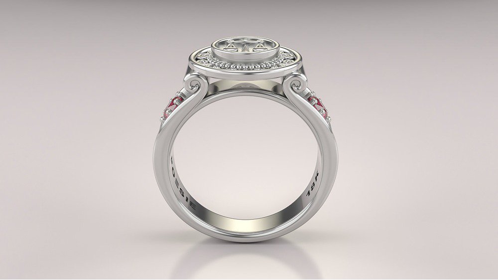 Anel de Formatura de Direito Sinete I (2)