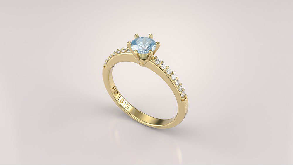 Anel de Noivado Solitaire II-Tp (1)