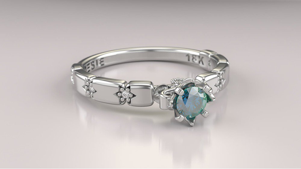 Anel de Formatura de Serviço Social Equity I (3)