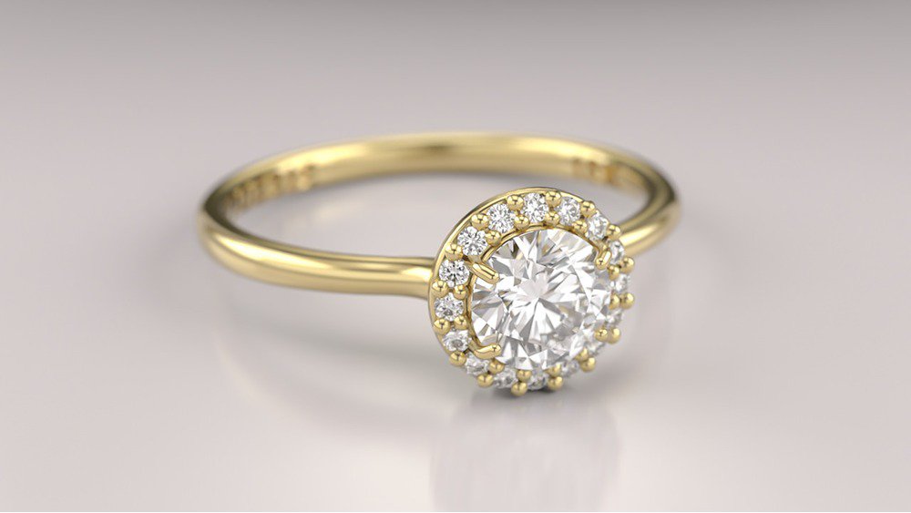 Anel de Noivado Essenza II (2)