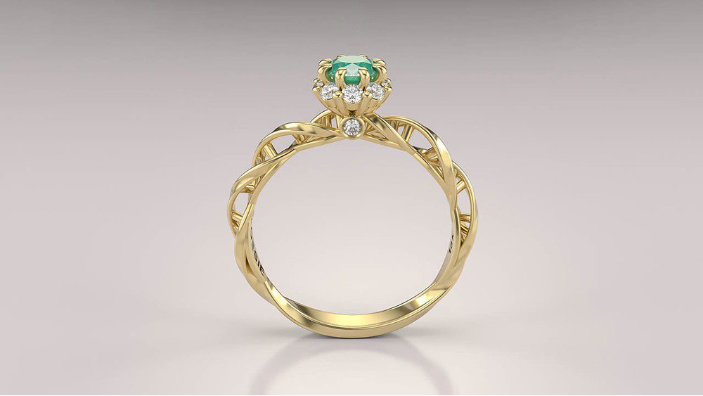 Anel de Formatura de Biomedicina Genoma II (2)