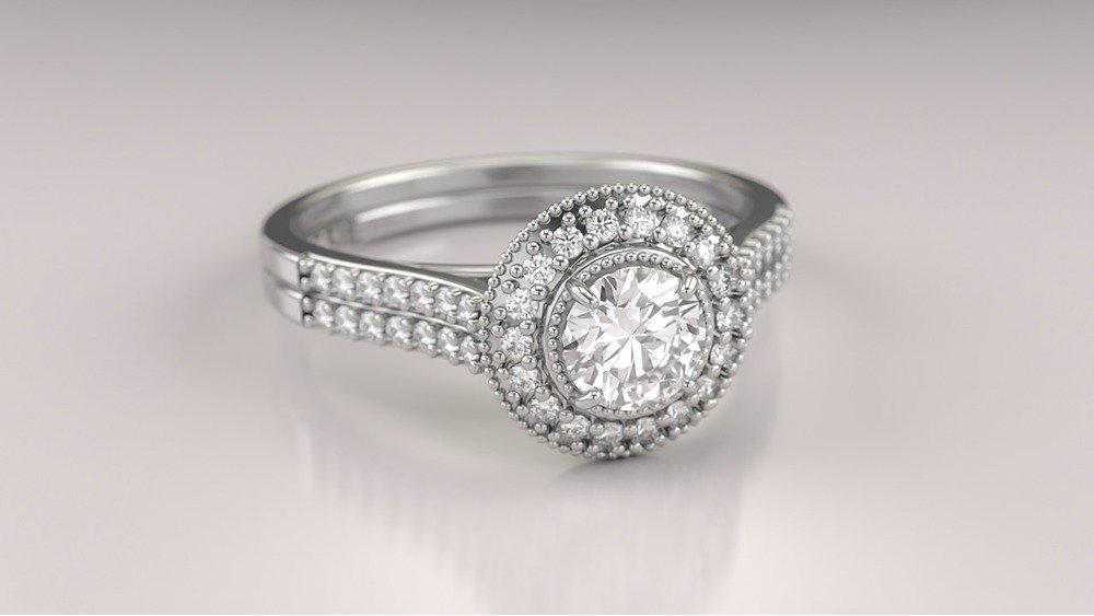 Anel de Noivado Enchanté I (2)