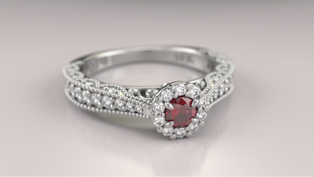 Anel de Noivado Elysian I-Ru (3)