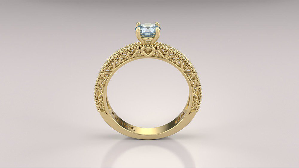 Anel de Noivado Relique II-Tp (2)