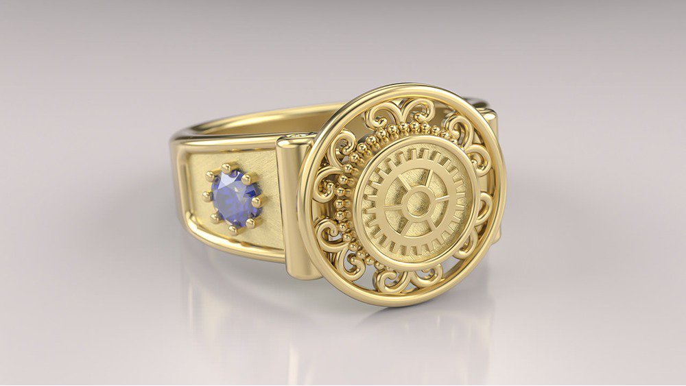 Anel de Formatura de Engenharia Sinete II (3)