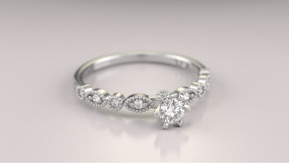 Anel de Noivado Destiny I (1)