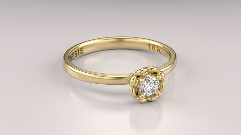 Anel de Noivado Bloom II (3)