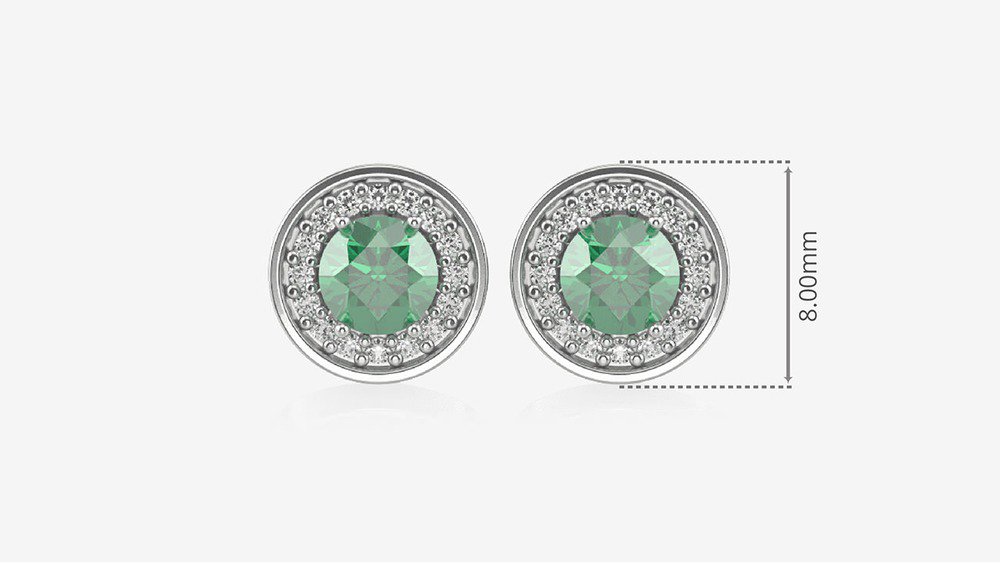 Brinco Halo I-Tv (medidas)