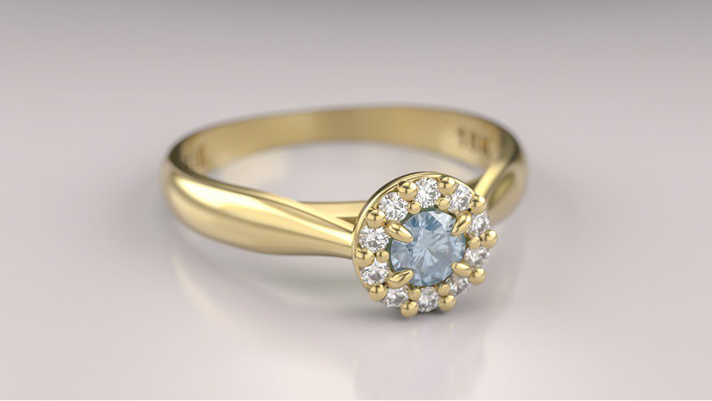  Anel de Noivado Wish II-Tp (2)