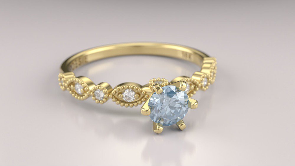 Anel de Noivado Gran Destiny II-Tp (2)