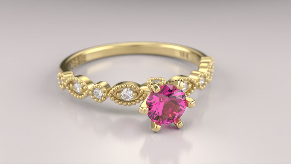 Anel de Noivado Gran Destiny II-Tu (2)