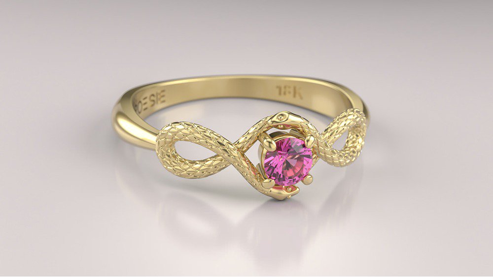 Anel de Formatura de Ciências Contábeis Ledger II (2)