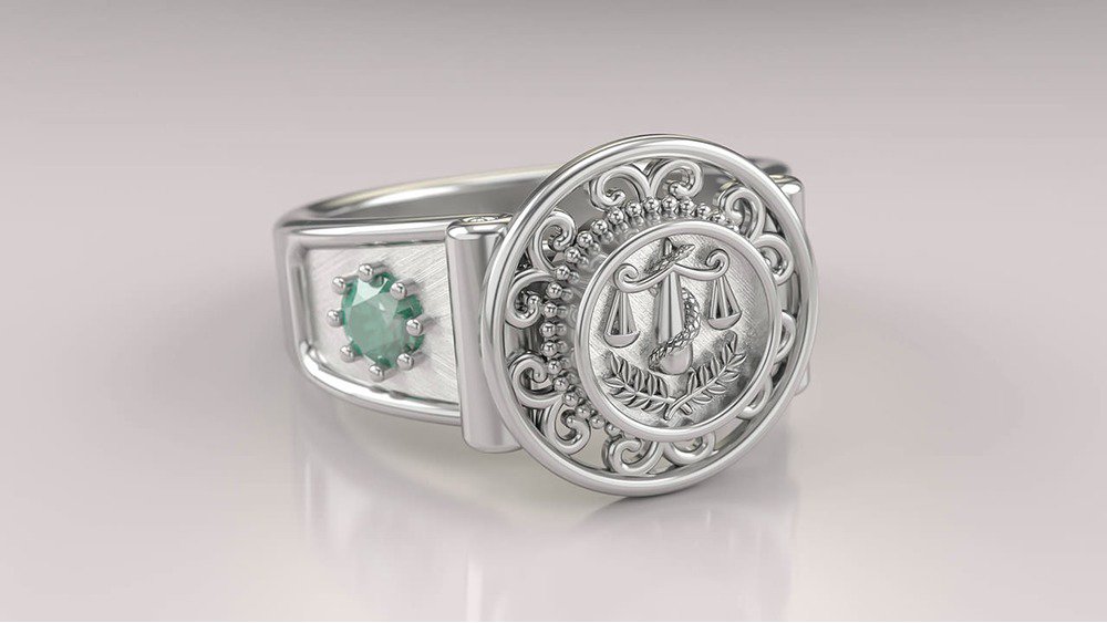 Anel de Formatura de Nutrição Sinete I (3)