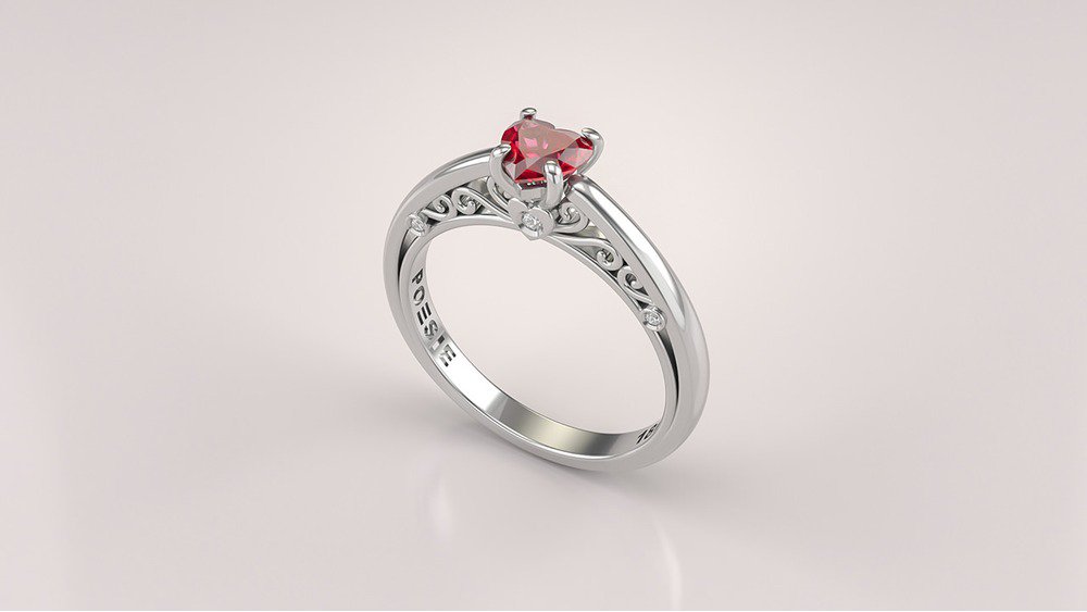 Anel de Noivado Lovely I-Ru (1)