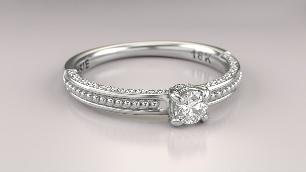 Anel de Noivado Garden I (3)