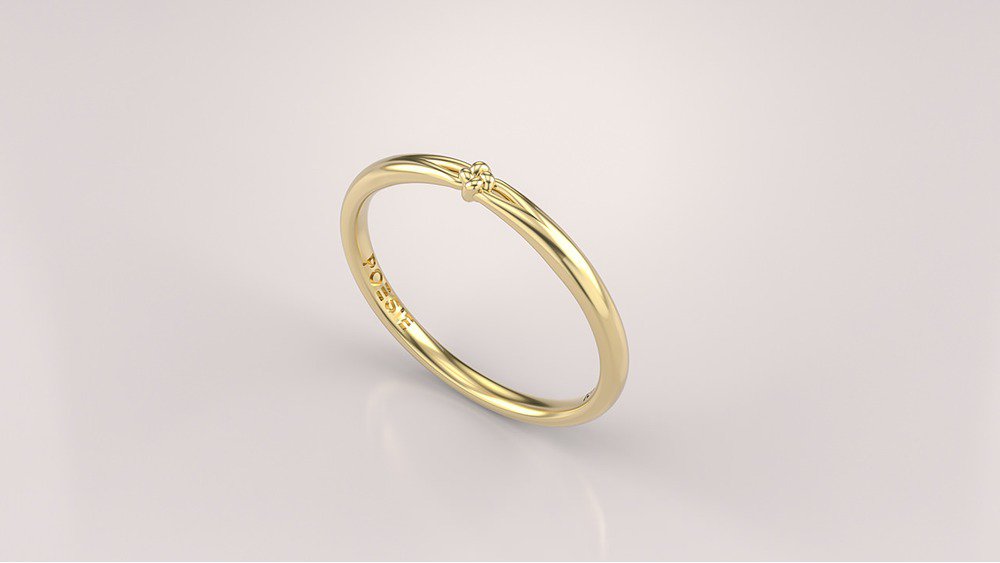 Aliança de Namoro Entrelaço II (1)