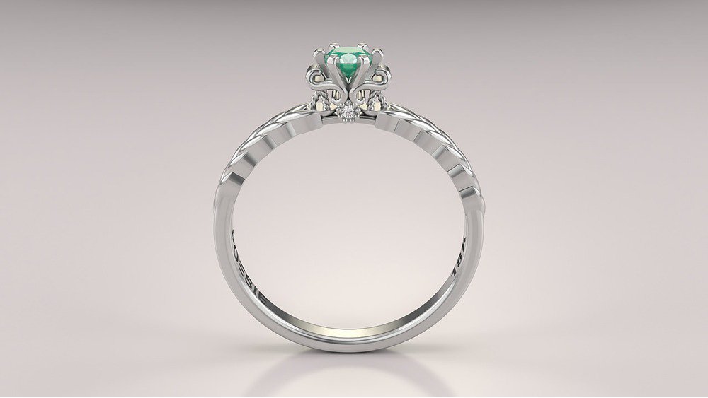 Anel de Formatura de Nutrição Deméter I (2)