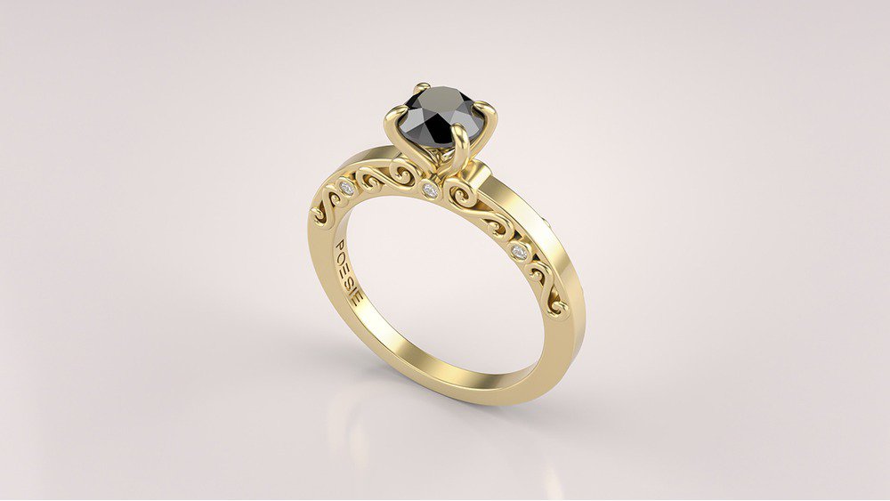 Anel de Noivado Sansfin II (1)