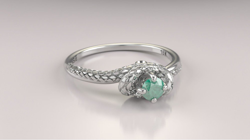 Anel de Formatura de Medicina Python I (3)