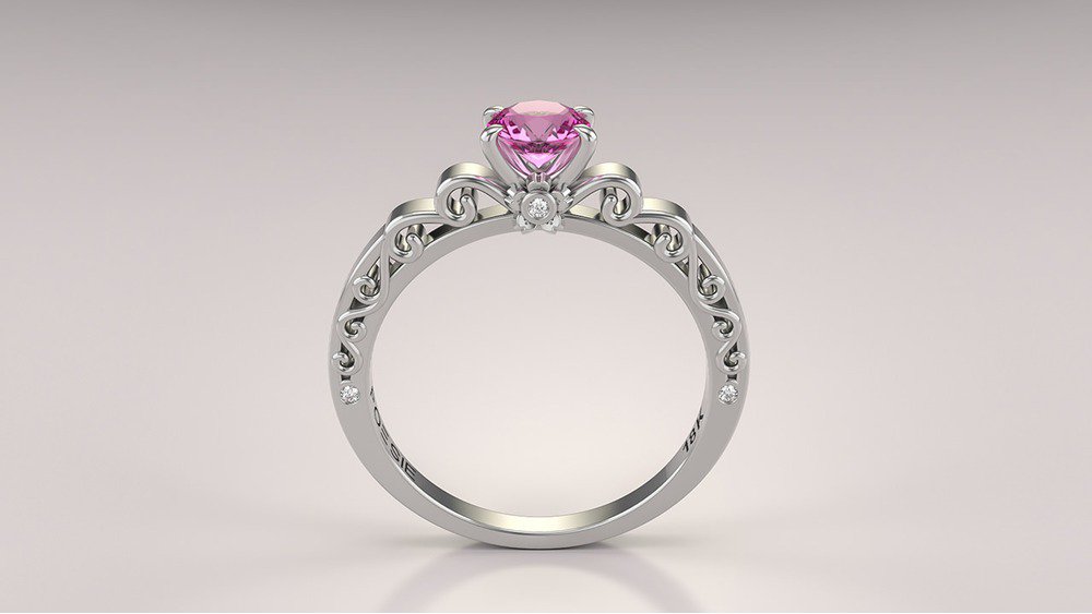  Anel de Noivado Sakura I-Tu (2)