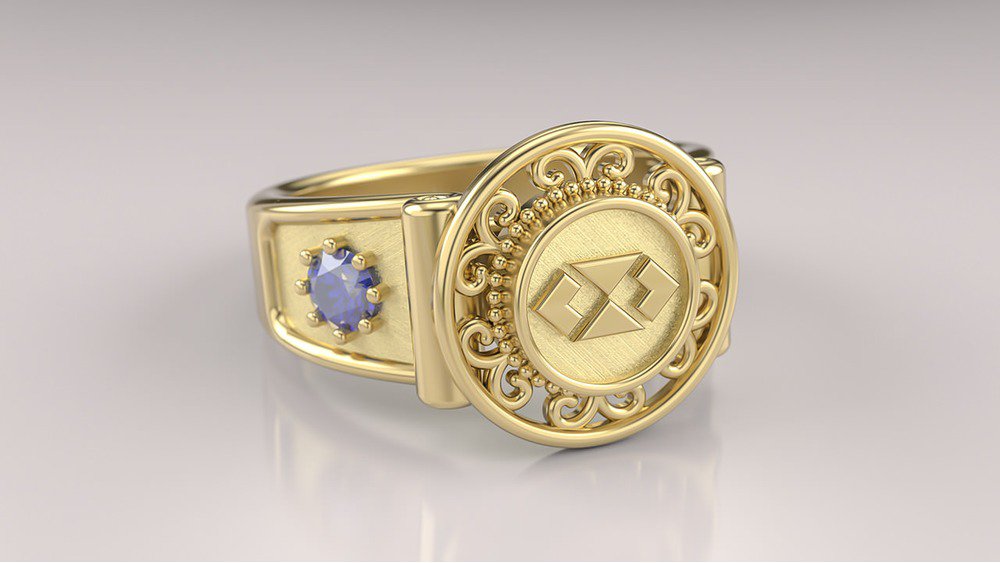 Anel de Formatura de Administração Sinete II (3)