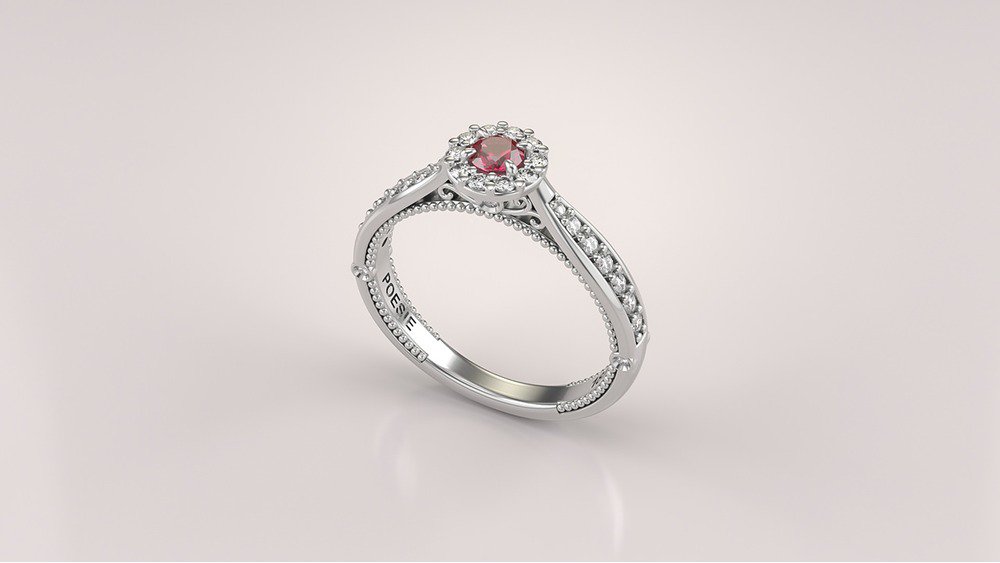 Anel de Noivado Uni Princess I-Ru (1)