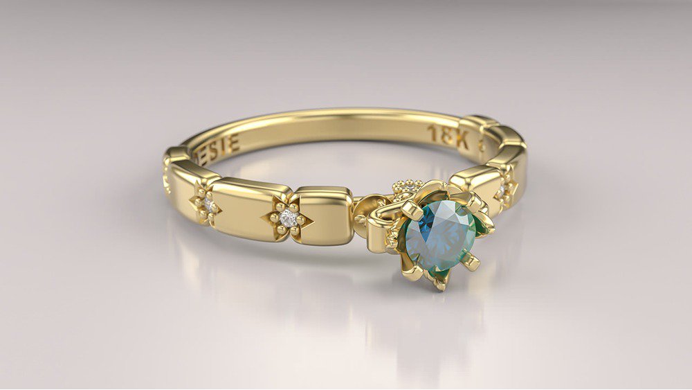 Anel de Formatura de Serviço Social Equity II (3)