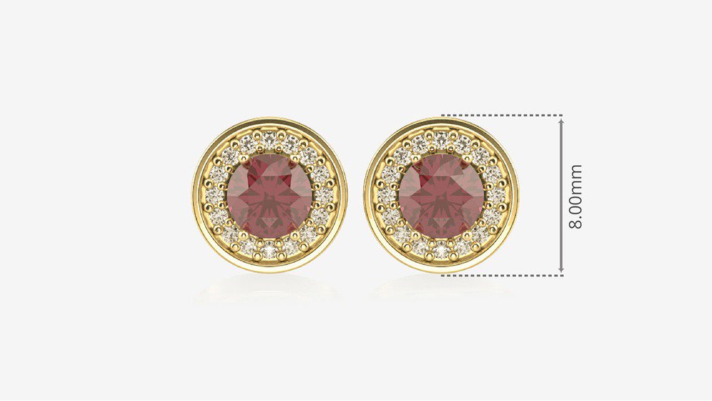 Brinco Halo II-Ru (medidas)