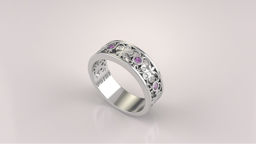 Anel de Formatura de Letras Lis I (1)