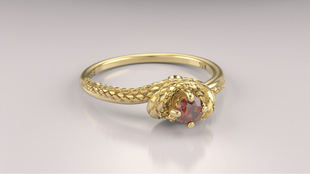 Anel de Formatura de Odontologia Python II (3)