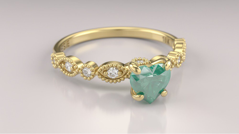 Anel de Noivado Valentine II-Es (2)