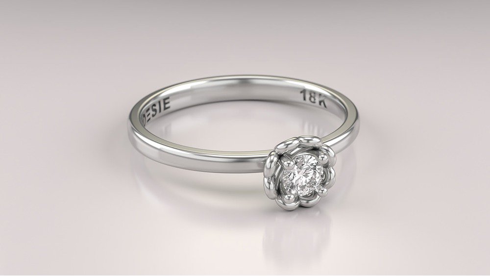Anel de Noivado Bloom I (3)