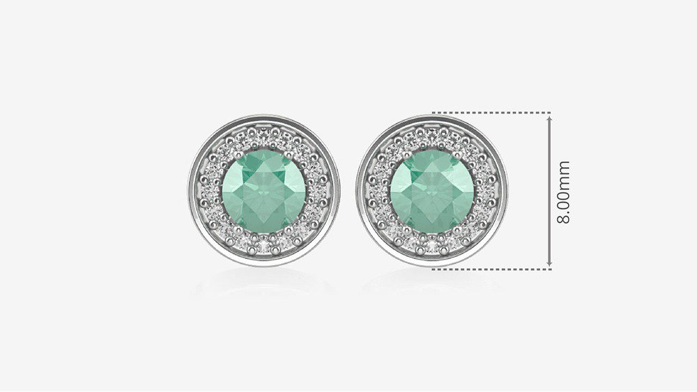 Brinco Halo I-Es (medidas)