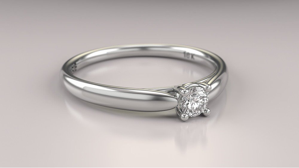 Anel de Noivado Petit Joy I (2)