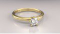 Anel de Noivado Promise II (diamantes de laboratório) (2)