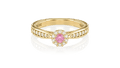 Anel de Noivado Uni Princess II-Sr