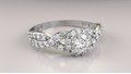 Anel de Noivado Lien I (diamantes de laboratório) (2)