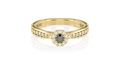 Anel de Noivado Uni Princess II-Dn