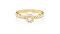 Anel de Noivado Uni II (diamantes de laboratório)