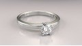Anel de Noivado Promise I (diamantes de laboratório) (2)