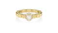 Anel de Noivado Impera II (diamantes de laboratório)