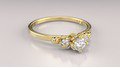 Anel de Noivado Liebe II (diamantes de laboratório) (3)