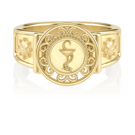 Anel de Formatura de Farmácia Sinete II