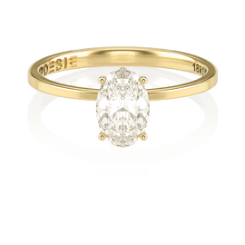 Anel de Noivado Aura II (diamantes de laboratório)