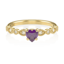 Anel de Noivado Valentine II-Am 