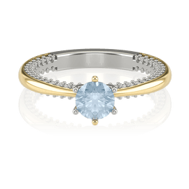 Anel de Noivado Splendora AB-Tp