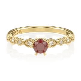 Anel de Noivado Gran Destiny II-Ru