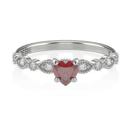 Anel de Noivado Valentine I-Ru