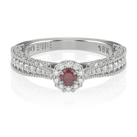 Anel de Noivado Elysian I-Ru